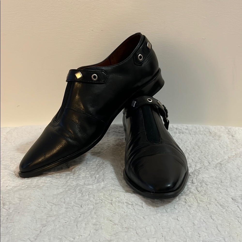 Women’s Black Leather Loafers